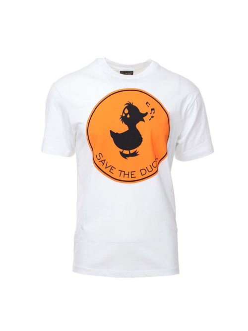 T-shirt mezza manica maxilogo save ther duck Save The Duck | TShirt | DT0825MBESY100000